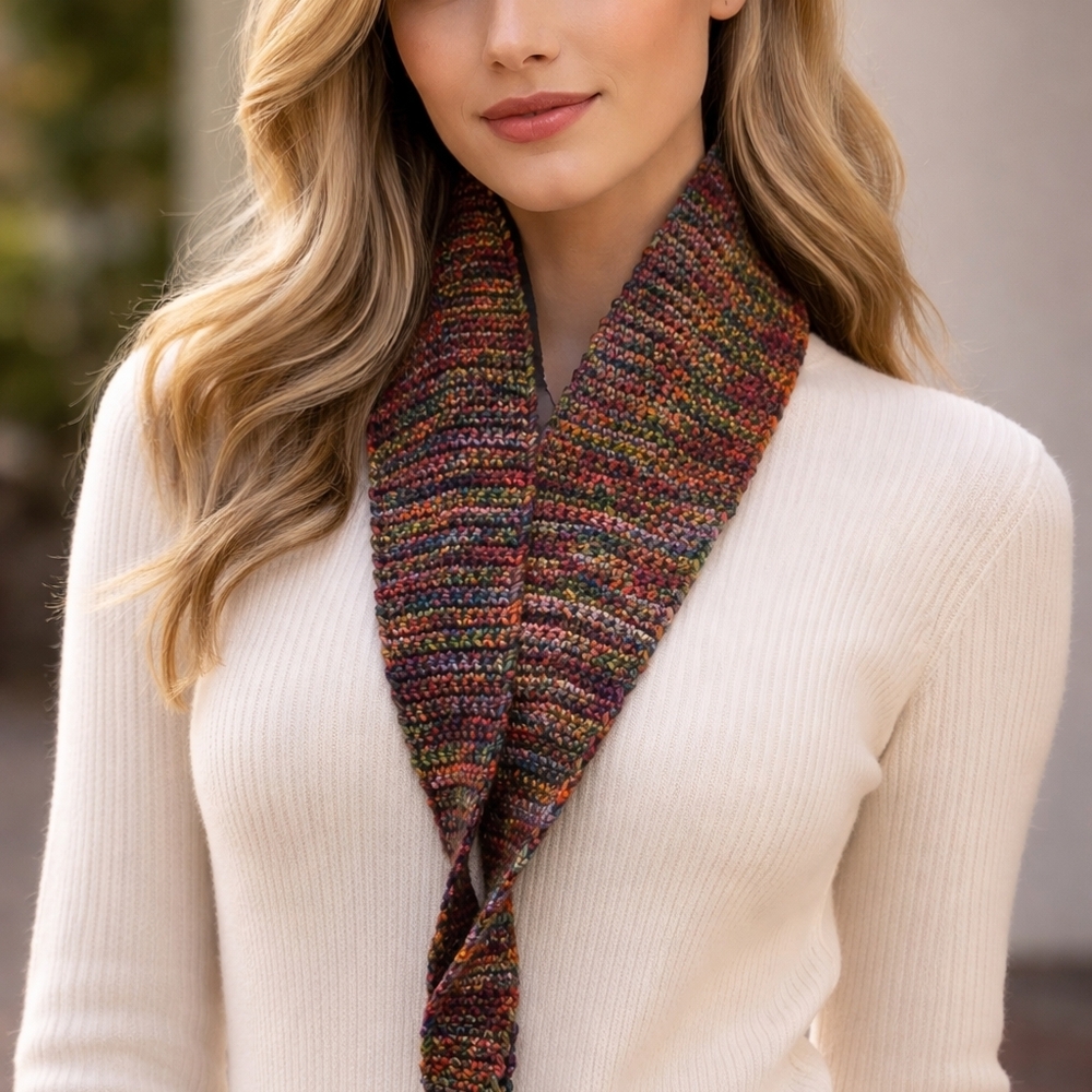 Handmade Crochet Petite Neck Scarf